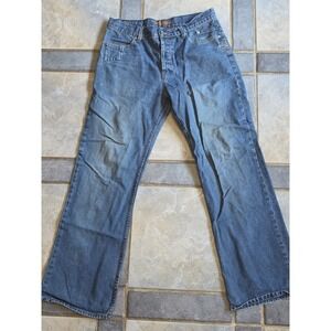 Vintage Billabong Jeans W34 Light Wash Denim Y2K Skate Surf Baggy Pants